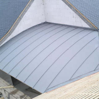 maison isolation extérieur zinguerie